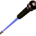 Collapsible Aluminum Shock-Absorbing Walking/Hiking Stick with Camera Mono-Pod (Colors May Vary) - WS8L