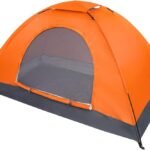Single Person Pop Up Tent, Waterproof Dome Tent for Camping Outdoor Hiking