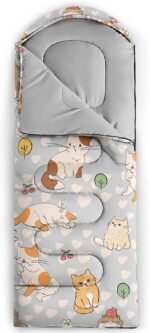 Camping Sleeping Bags,3 Season Warm & Cool Weather,Lightweight,Waterproof Sleeping Bags for Adults & Kids,Traveling,and Outdoors,Camping Gear Equipment - Image 2