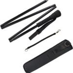 Fold-able Wading Staff lf-Adjustable Locking System New Safe No Need to Adjust Center Core with Neoprene Pouch Fly Fishing Wading Stick