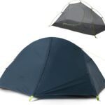 1 Person Tent, Waterproof Easy Set up Free Standing Single Person Tent, Lightweight Backpacking Tent for 1 Person, One Person Tent with Footprint Included
