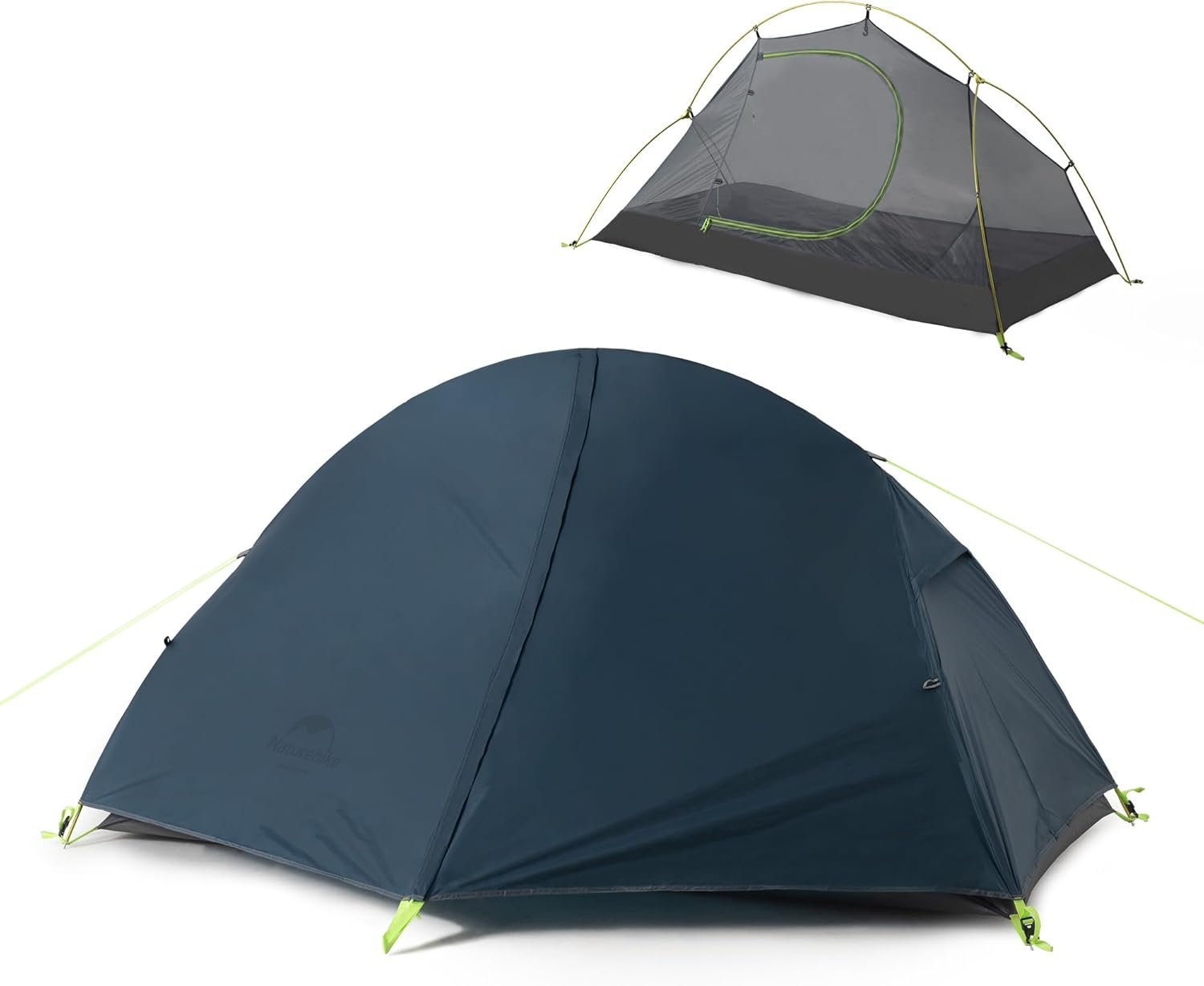 61VvBbAAtlL._AC_SL1500_.jpg 1 Person Tent, Waterproof Easy Set up Free Standing Single Person Tent, Lightweight Backpacking Tent for 1 Person, One Person Tent with Footprint Included - Image 1
