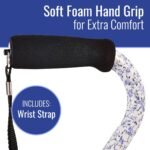 Adjustable Designer Cane with Offt Handle - Image 2