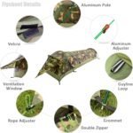 Ultralight Single Person Bivy Tent for Camp Waterproof 1 Man Tent for Camping Hiking Backpacking Hunting Outdoor Survival Gear - Easy Set Up - Image 2