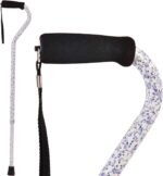 Adjustable Designer Cane with Offt Handle