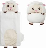 Character Preschool Nap Mat, Toddler Sleeping Bag with Pillow for Daycare, Ages 3+